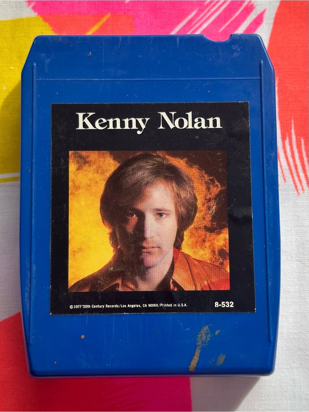 Vintage Kenny Nolan Self-Titled Blue 8-Track Tape (20th Century Records, 1977)